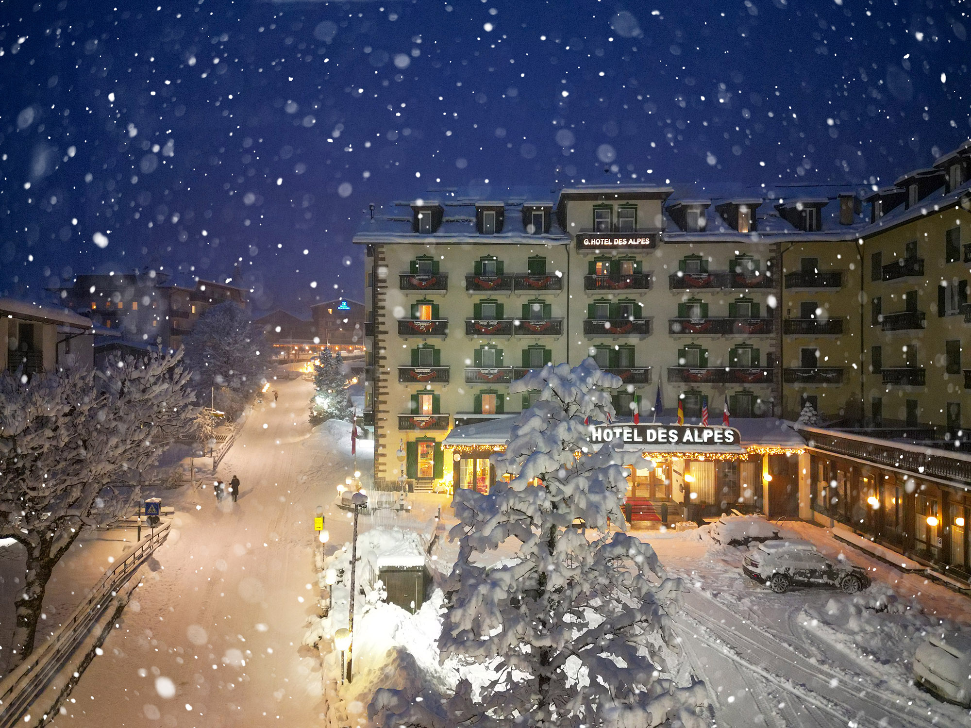 Pacchetto Natale di Grand Hotel des Alpes, offerte vacanze San Martino di Castrozza
