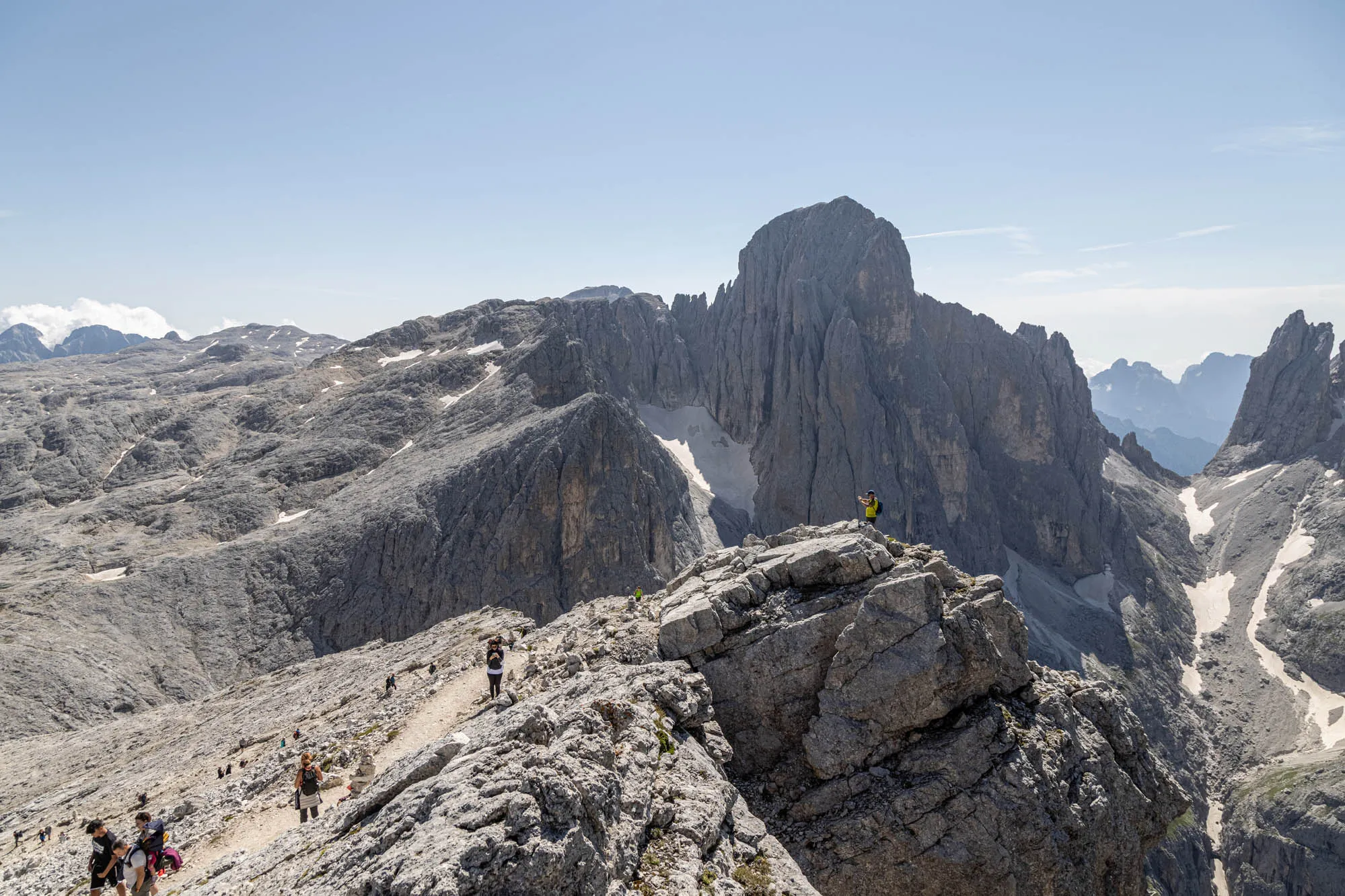 Altopiano della Rosetta Pale di San Martino in montagna in estate Grand Hotel des Alpes