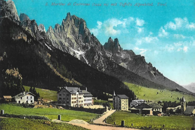 Foto vintage di San Martino di Castrozza