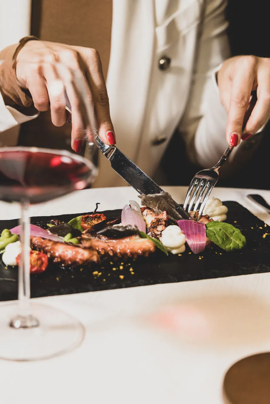 Polpo gourmet a San Martino di Castrozza