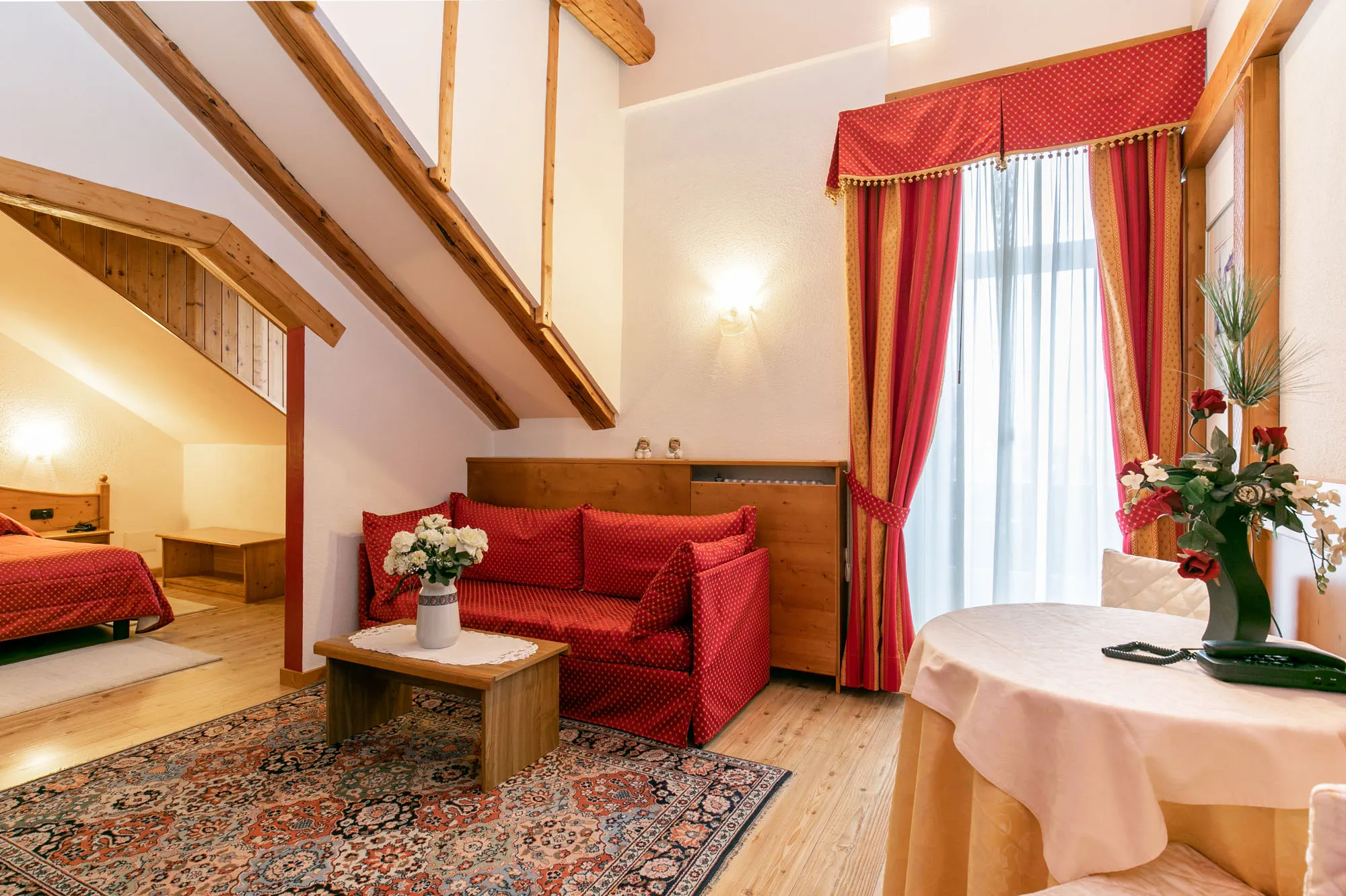 Soggiorno Top Suite Heritage Hotel Des Alpes