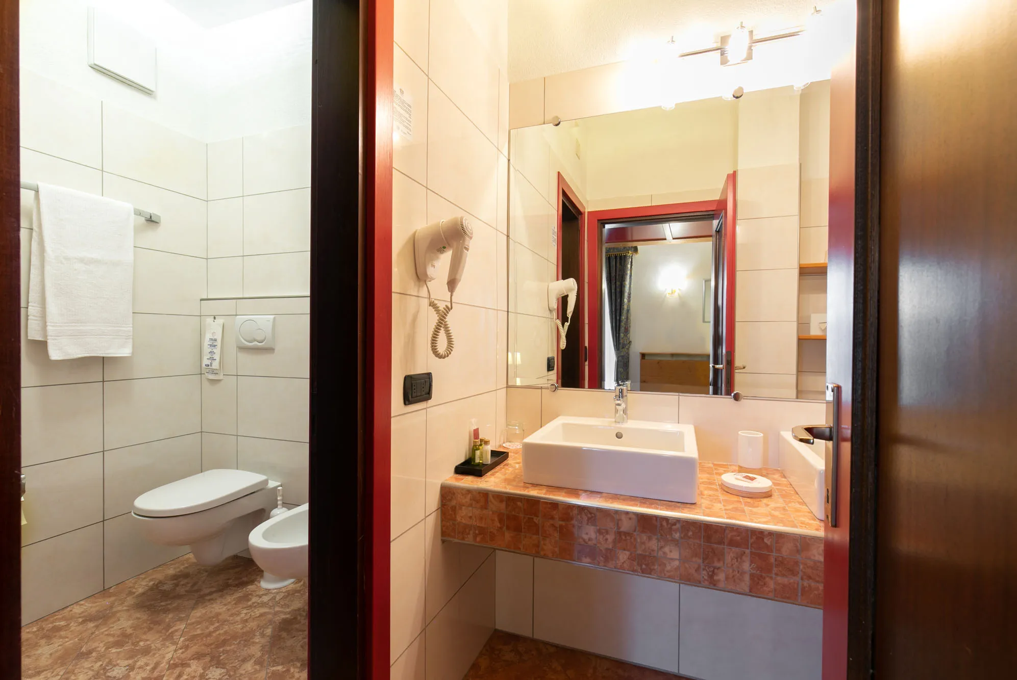 Bagno Suite Room Hotel Des Alpes