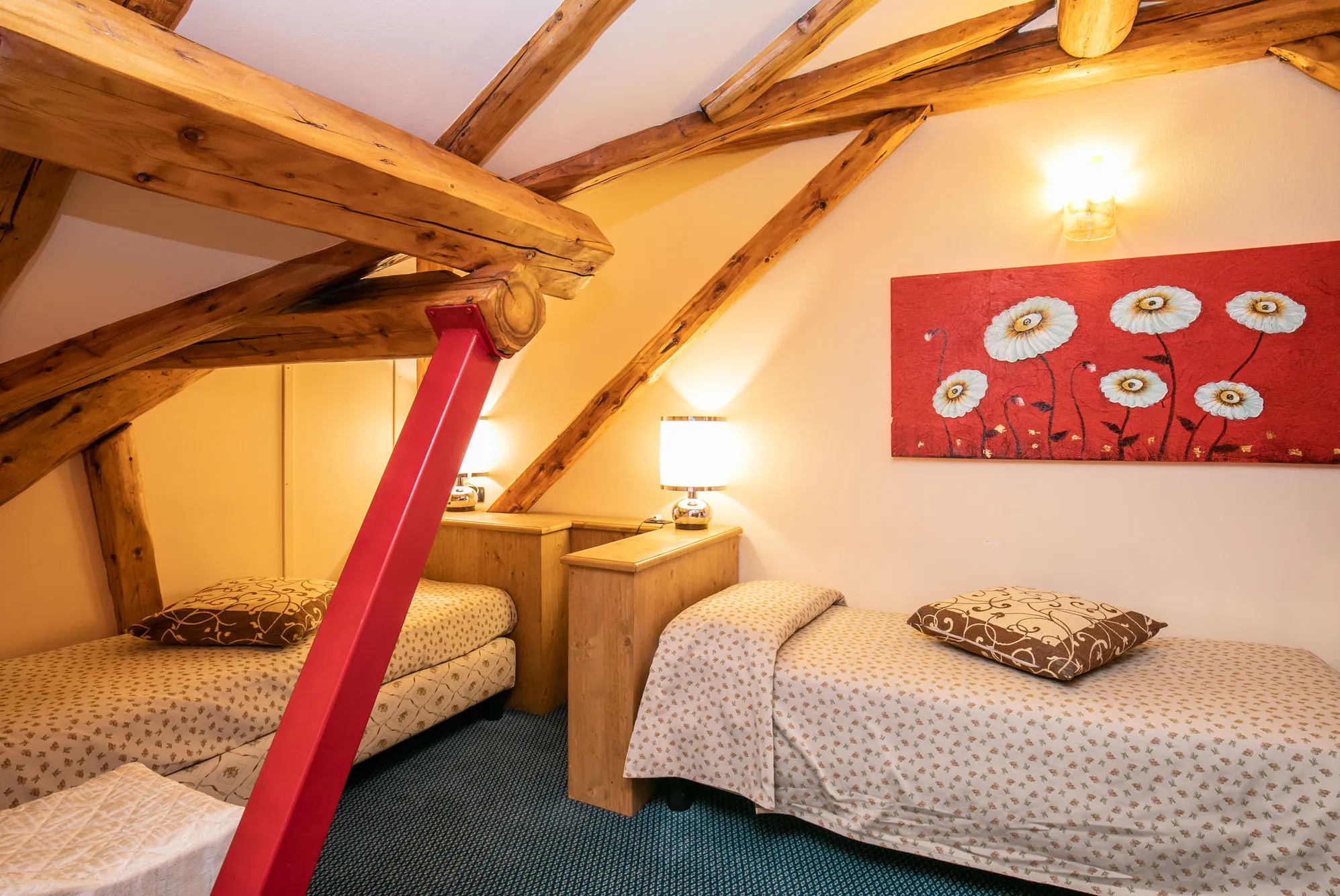 Letto singolo Top Suite Heritage San Martino di Castrozza
