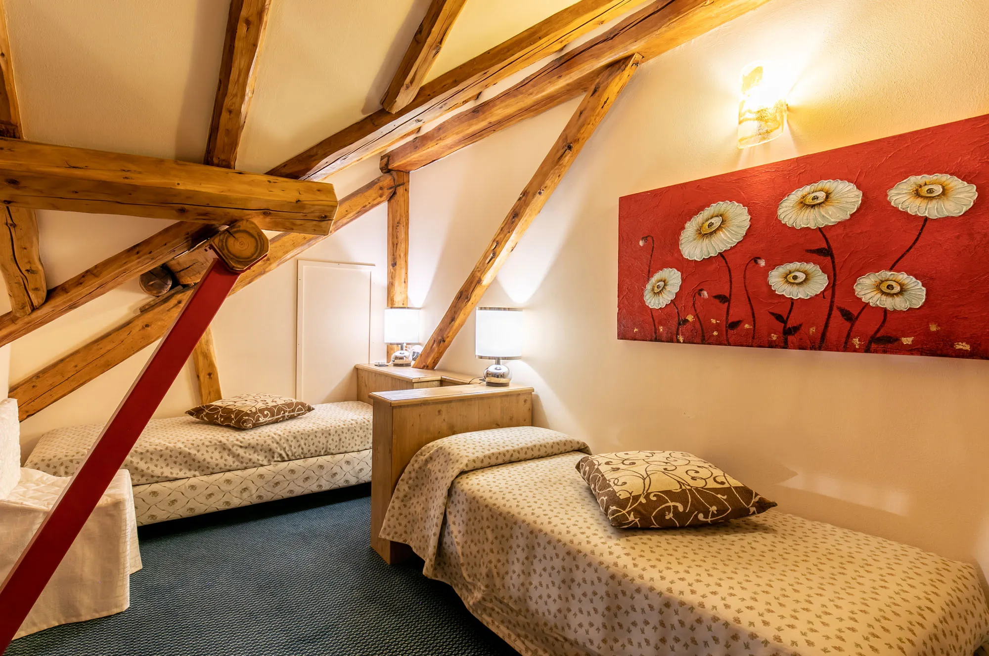Letto singolo Top Suite Heritage San Martino di Castrozza